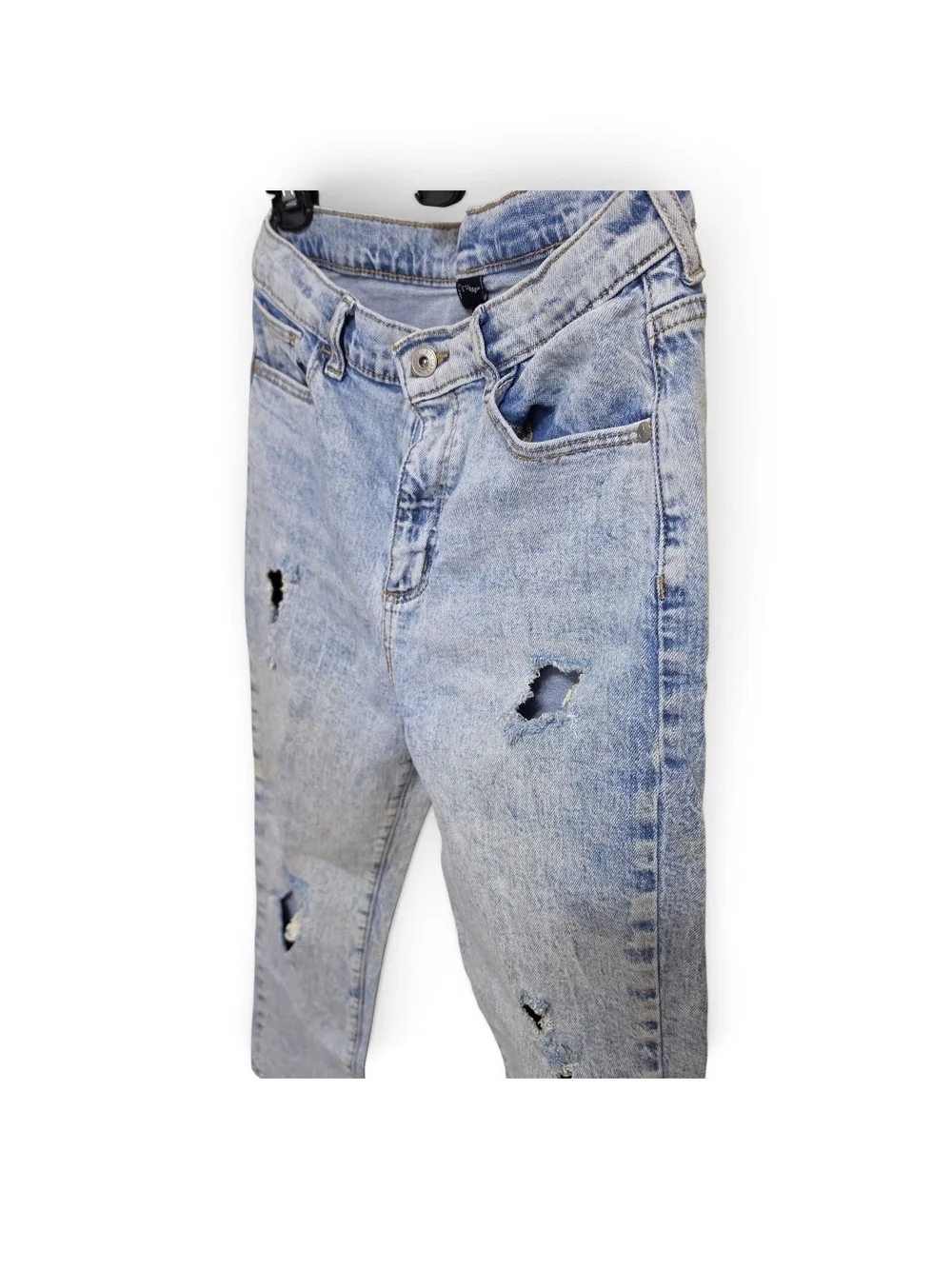 Light Blue Kid's Size 14 Straight-Leg Jeans 